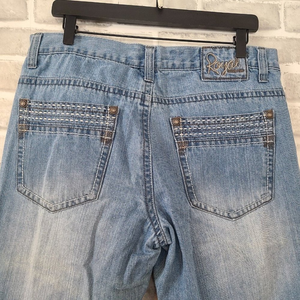 Vintage Royal Premium Denim Jeans Bootcut Western Retro Y2K 34x30